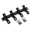 2-Door Black Side Step Nerf Bar Running Board Fit For Jeep Wrangler JK 2006-2018