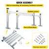 Roof Ladder Rack Van Ladder Rack 6.2-8.3' Adjustable 600 LBS Universal