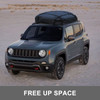 Newest For 14-2018 Jeep Renegade Factory Style Roof Rack Top Cross Bars Aluminum