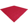 Flatbed Tarps, 18OZ Flatbed Truck Tarp, 16x24 Ft Polyethylene Lumber Tarp, Red Heavy Duty Trailer Tarp with Stainless Steel D Rings for Trucks, Vans, Small Boats, Machinery & Outdoor Materials