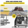 Universal Roof Rack Car Luggage Cross Bar Aluminum with Bars 50" X 38" Basket