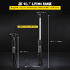 Hydraulic Long Ram Jack Manual Single Pump 3 Ton Engine Lift Cherry Picker