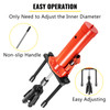 Hydraulic Cylinder Liner Puller 15 Ton Liner Puller Tool, Both Dry-Type and Wet-Type Fit Diameter of 80mm-140 mm, Universal Cylinder Liner Puller Tool Set for auto Repair and Disassembly