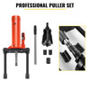 Hydraulic Cylinder Liner Puller 15 Ton Liner Puller Tool, Both Dry-Type and Wet-Type Fit Diameter of 80mm-140 mm, Universal Cylinder Liner Puller Tool Set for auto Repair and Disassembly