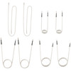 Induction Heater Inductor Coil Kits, Magnetic Mini Induction Heater Kit, Flameless Heat Accessories 8pcs, Heat Resistant Induction Heater Tool with Flexibility For Removing Rusty Bolts and Nuts