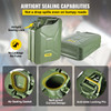 Oil Can 5.3 Gal / 20L Fuel Can with Flexible Spout for Cars Green