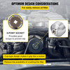 Oil Filter Socket Set Cup Socket Tool Set 7 Pcs Oil Filter Cap Wrench