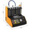 CT200 Ultrasonic Fuel Injector Cleaner Tester Machine For Car motorcycle