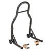 Motorcycle Stand Paddock Stand Front Fork Lift Sport, 3 in Cast Iron Wheel