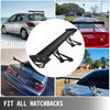 43.3inch Universal GT Wing Spoiler Lightweight Aluminum Single Deck JG137-2 Adjustable Angel Single Deck