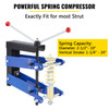 Strut Compressor 45# Steel Spring Compressor, Universal Fit Heavy Duty Strut Spring Compressor, Thick Compression Arms Spring Compressor Tool, Auto Equipment Tool for Car Repairing