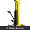 Hydraulic Spring Compressor 2200lbs Auto Strut Spring Compressor 10.2-25.4cm/4in-10in Spring Size