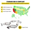 Pair of Catalytic Converter Fits 2008 2009 Audi Q7 3.6L V6