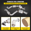 Pair of Catalytic Converter Fits 2008 2009 Audi Q7 3.6L V6