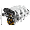 Engine Intake Manifold Assembly For Mercedes-Benz C230 E350 C280 R350 ML350