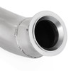 Polished Exhaust Down Pipe For 11-12 BMW E82 E88 E90 E92 N55 B30 Single Turbo