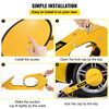 2PCS Wheel Lock Clamp Boot Adjustable Tire Lock Anti-Theft Wheel Lock Parking Boot Claw Tire Clamp Wheel Lock for Car, Truck, UTV, ATV Parking