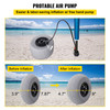 Balloon Beach Wheels Replacement Beach Tire 9" PVC 77LBS Payload Capacity