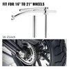 Dirt Bike Tire Mounting Tool 20mm Axle Shaft Motorcycle Tire Changing Tool, Efficient Tire Changing Tool, Easy to Use Tire Removal Tool for Motorcycle and Dirt Bike Enduro and Motocross