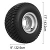 18x9.50-8 Go Kart Tire Rim Wheel Assembly Zero Turn 18/950-8 1070LB Capacity