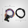 12 circuit universal wire harness muscle car rod street rod XL wires