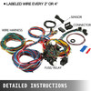 21 Circuit Wiring Harness Kit Long Wires Wiring Harness 21 standard Color Wiring Harness Kit