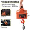 Electric Hoist Winch Portable Electric Winch 1100lbs Wire Remote Control