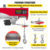 Electric Hoist, 1320LBS Electric Winch, Steel Electric Lift, 110V Electric Hoist with Wireless Remote Control