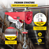 PA1000kg 2200LB Electric Wire Hoist Winch Hoist Crane Lift 40 ft Remote Control