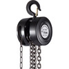 Hand Chain Hoist, 2200 lbs /1 Ton Capacity Chain Block, 10ft/3m Lift Manual Hand Chain Block, Manual Hoist w/Industrial-Grade Steel Construction for Lifting Good in Transport & Workshop, Black