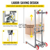 Manual Winch Stacker Material Lift 106.3" Max Height 441 lbs Capacity Lift