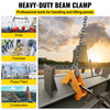 Beam Clamp I Beam Lifting Clamp 2200lbs/1tonheavy Duty Beam Hangers In Yellow