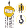 Chain Hoist Chain Block Hoist 4400lbs/2ton Manual Chain Block w/ 3m Towing Chain