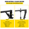 Davit Crane, 1100lbs Pickup Truck Crane, 360°Swivel Design, Hydraulic Crane Hoist Telescopic Hoist Crane for Truck, Crane Hitch for Lifting Goods in Construction, Factory, and Transport