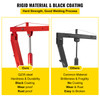Davit Crane, 2000lbs Pickup Truck Crane, 360°Swivel Design, Hydraulic Crane Hoist Telescopic Hoist Crane for Truck, Crane Hitch for Lifting Goods in Construction, Factory, and Transport