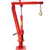Davit Crane, 2000lbs Pickup Truck Crane, 360Ã¸Swivel Design, Hydraulic Crane Hoist Telescopic Hoist Crane for Truck, Crane Hitch for Lifting Goods in Construction, Factory, and Transport