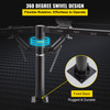 Davit Crane, 1000lbs Pickup Truck Crane, 360Ã¸Swivel Design, Hydraulic Cable Winch Telescopic Hoist Crane for Truck, Crane Hitch for Lifting Goods in Construction, Factory, and Transport