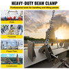 Beam Clamp I Beam Lifting Clamp 4400lbs/2tonheavy Duty Beam Hangers In Black