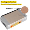 Fine Pole 6 x 6 Inch Permanent Magnetic Chuck Oil Proof For Grinder & EDM New