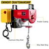 Electric Hoist, 2200LBS Electric Winch, Steel Electric Lift, 110V Electric Hoist With Wireless Remote Control & Single/Double Slings For Lifting In Factories, Warehouses, Construction Site