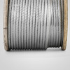 3/8" 7x19 GALVANIZED AIRCRAFT STEEL CABLE WIRE ROPE 250 FEET