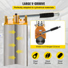 Permanent Magnetic Lifter, 660lbs Lifting Magnet, 300kg Lifting Capacity Magnet Crane Hoist, Neodymium Iron, Heavy Duty Steel Lift Magnet for Metal Lifting, Hoist, Shop Crane, Block, Board