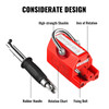Magnetic Lifter, 1320LBS Lifting Capability Lifting Magnet, 600KG Hoist Magnet, Neodymium Iron Permanent Magnet Crane, Heavy Duty for Lifting Steel Sheets, Plates, Blocks, and Cylinders