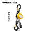 Brandmini Lever Chain Hoist 1/2ton 1100lbs 15ft 4.5m Yellow