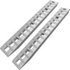 84"x14" Aluminum Ramps 6000Lbs Car Trailer Truck Hook End 1 Pair Ramps