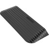Rubber Threshold Ramp, 1.5" Rise Threshold Ramp Doorway, Recycled Rubber Power Threshold Ramp Rated 2200Lbs Load Capacity, Non-Slip Surface Rubber Solid Threshold Ramp for Wheelchair and Scooter