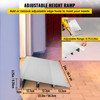 Transition Entry Ramp Modular Threshold Ramp Aluminum 3" Rise Rated 800lbs