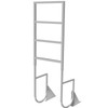 Aluminum Dock Ladder, Boat Dock Ladder 4 Steps Pontoon Ladder, Dock Stairs