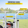 Beach Fishing Cart Fish & Marine Carts w/
Balloon Tires for Sand 265lbs