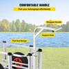 Beach Fishing Cart Fish & Marine Carts w/
Balloon Tires for Sand 265lbs